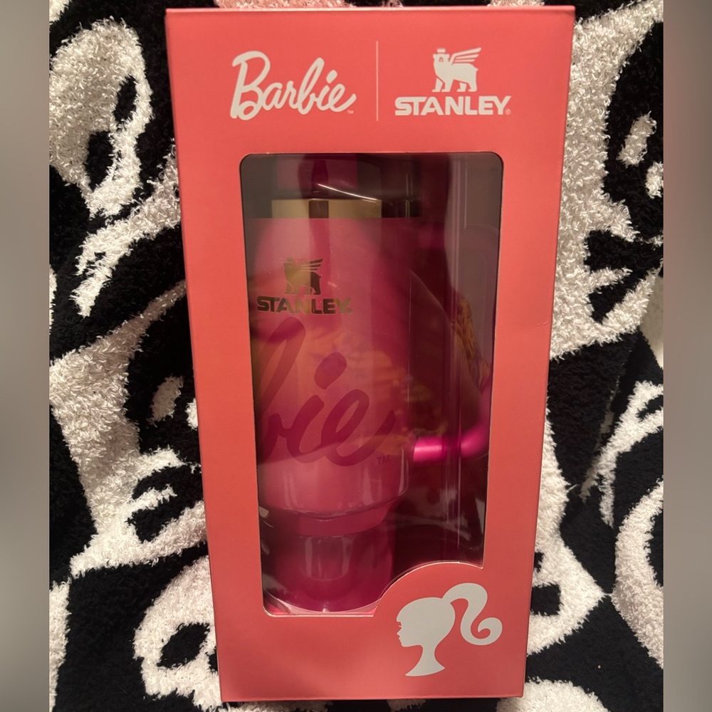 Barbie exclusive 40oz stanley tumbler